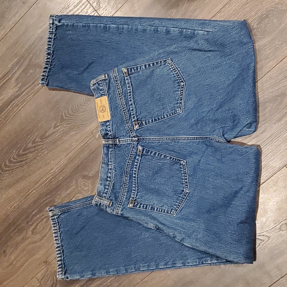Eddie Bauer lined high rise jeans